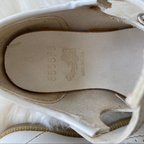 Vintage Superoos double strap Mary Jane baby shoes - Picture 6 of 10